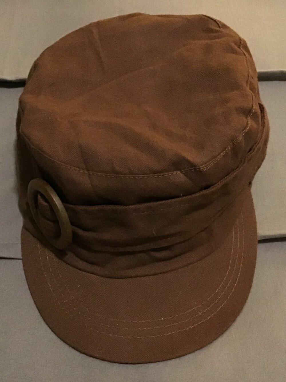 🧢 Brown Fashion Hat – One Size Fits Most
